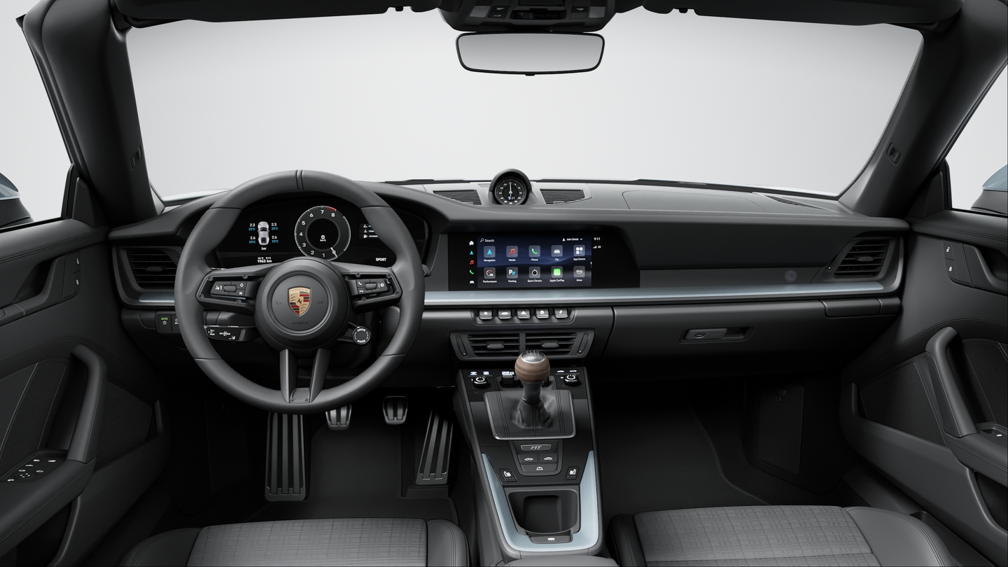 Sport-Tex Plaid Interior Package with extensive items in leather
