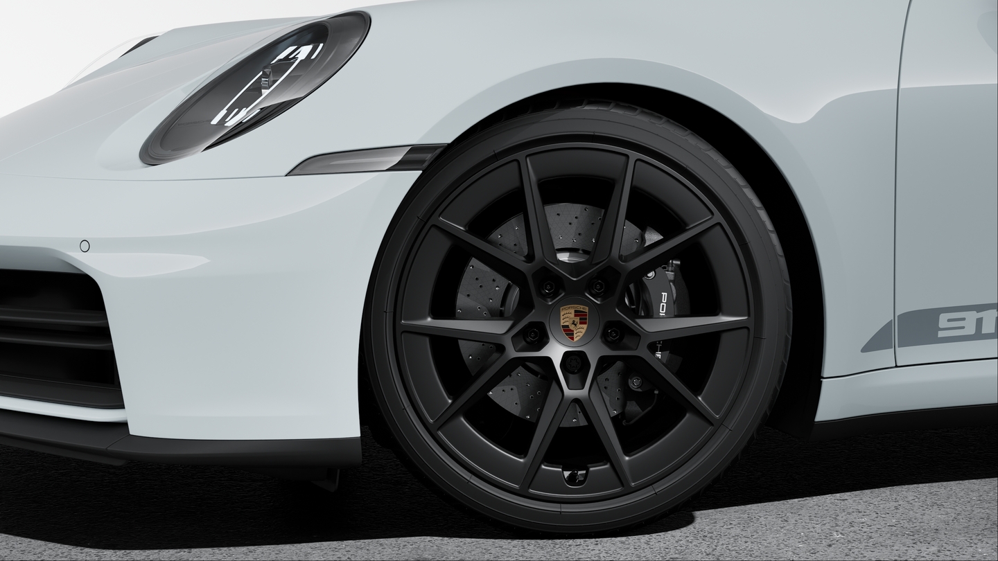 Wheels painted in Satin Black