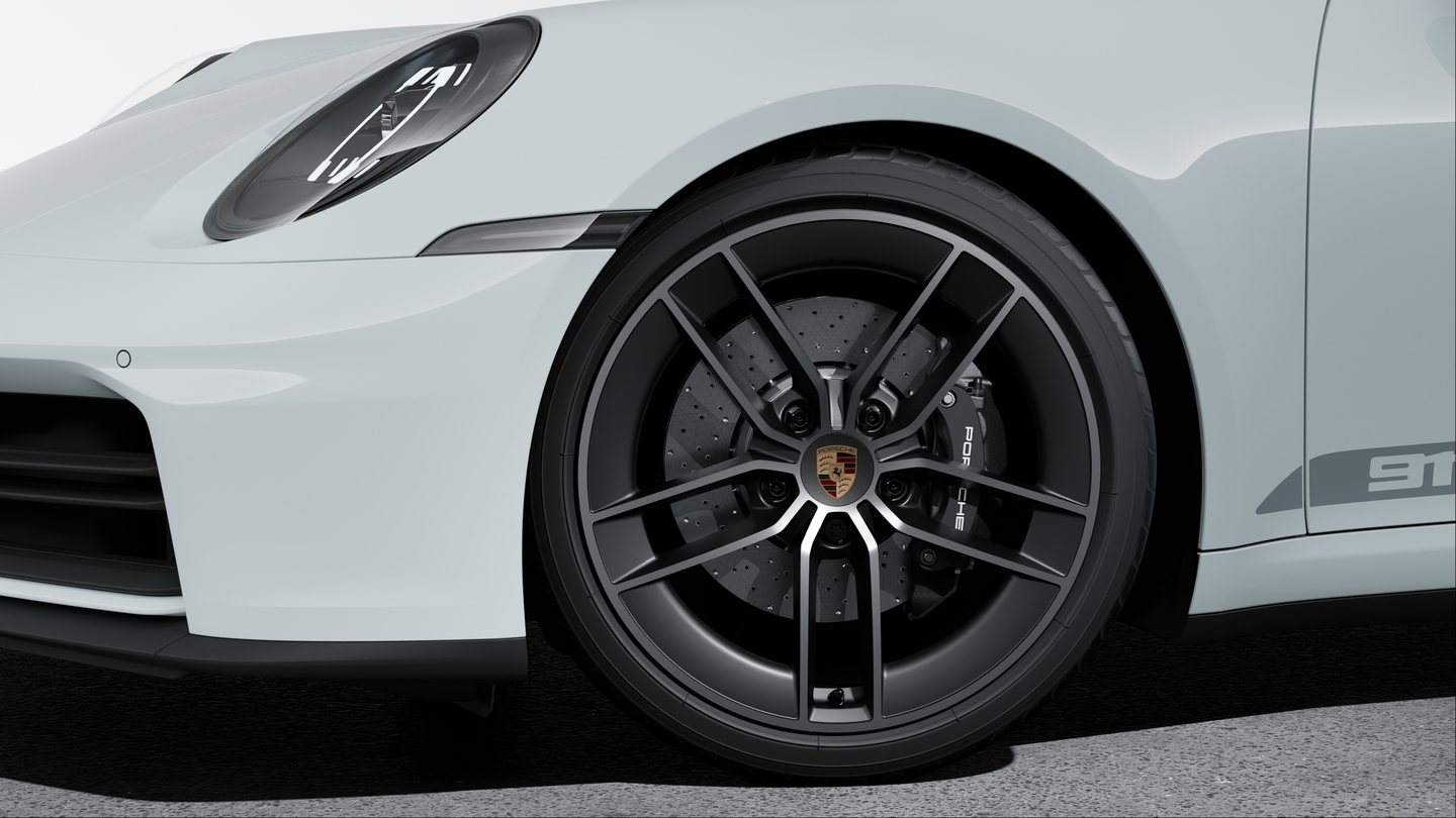 Wheels painted in Satin Black