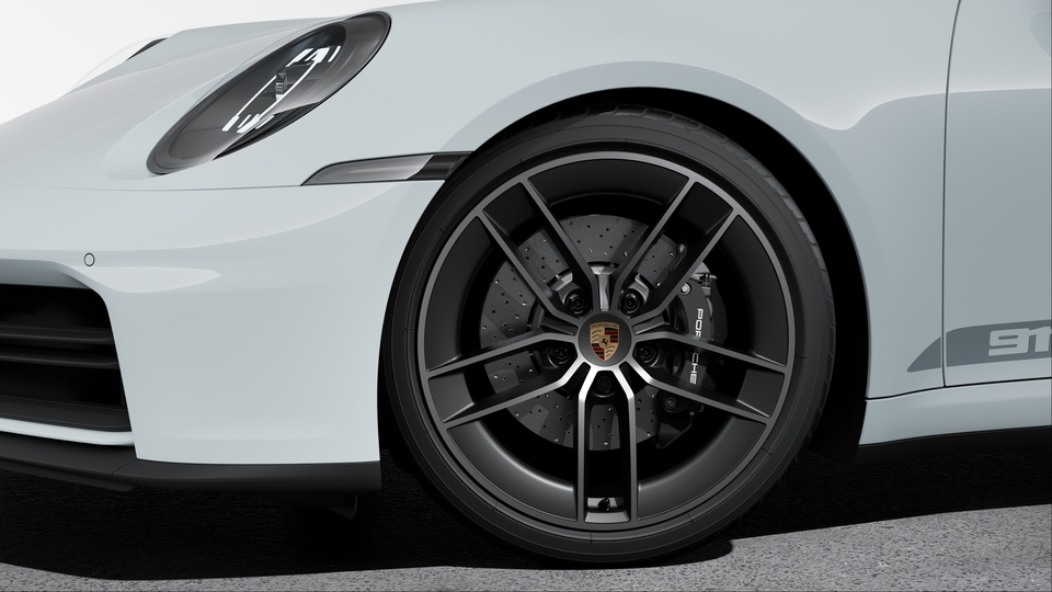 Wheels painted in Satin Black