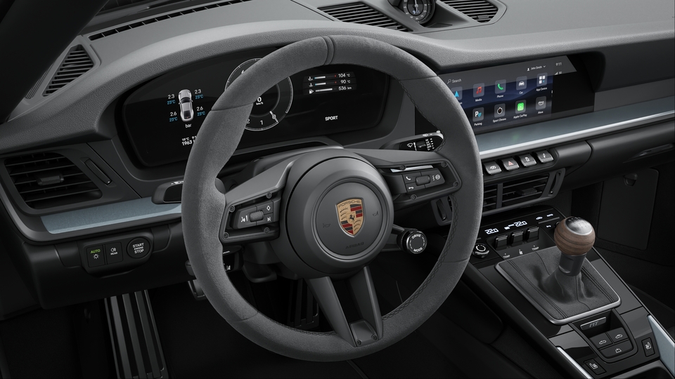 Heated GT Sports Steering Wheel Race-Tex