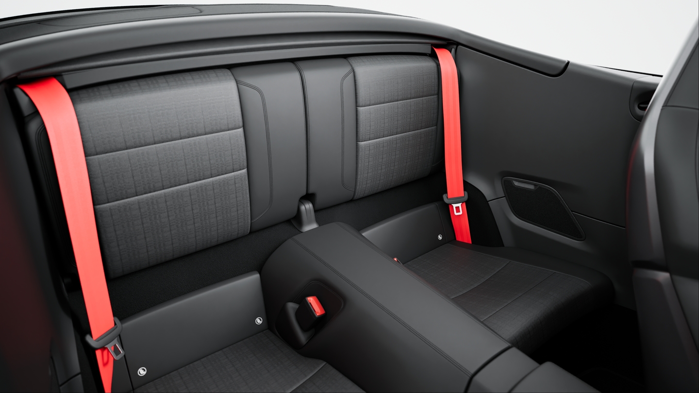 Seat Belts guards red