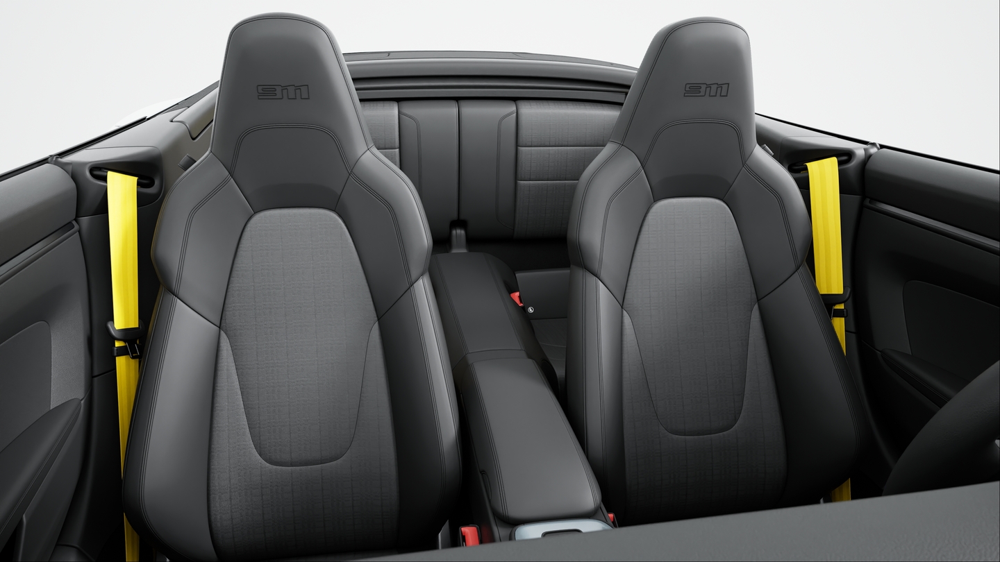 Seat Belts racing yellow