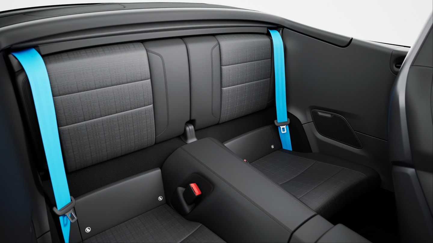 Seat Belts arctic blue
