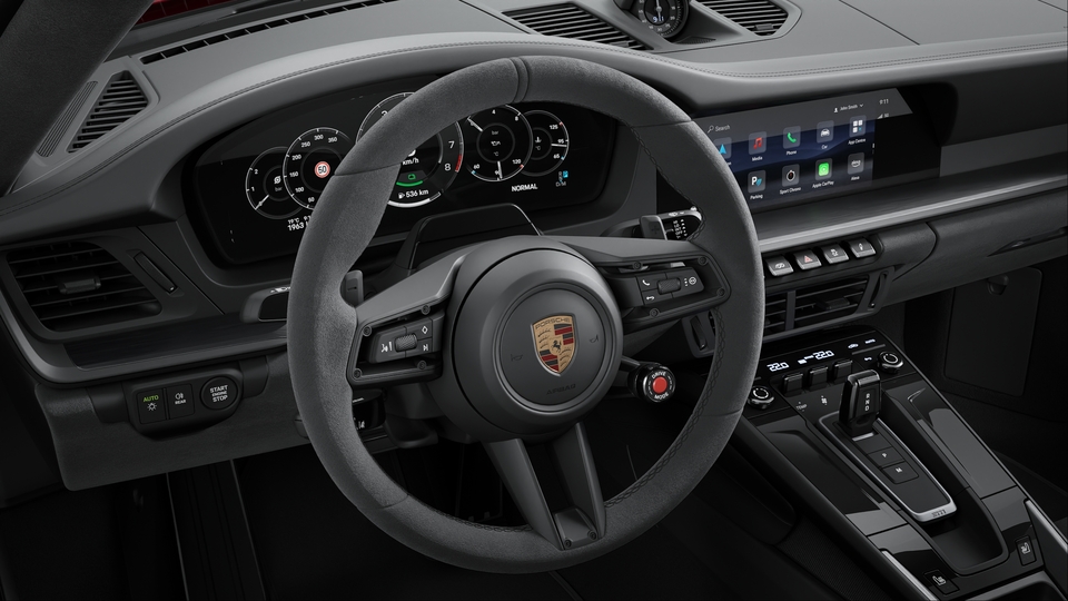 Heated GT Sports Steering Wheel Race-Tex and Mode-switch