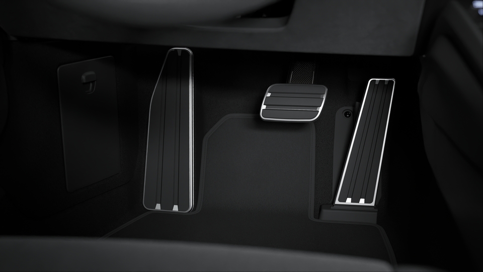Sport Style Pedals and Footrest