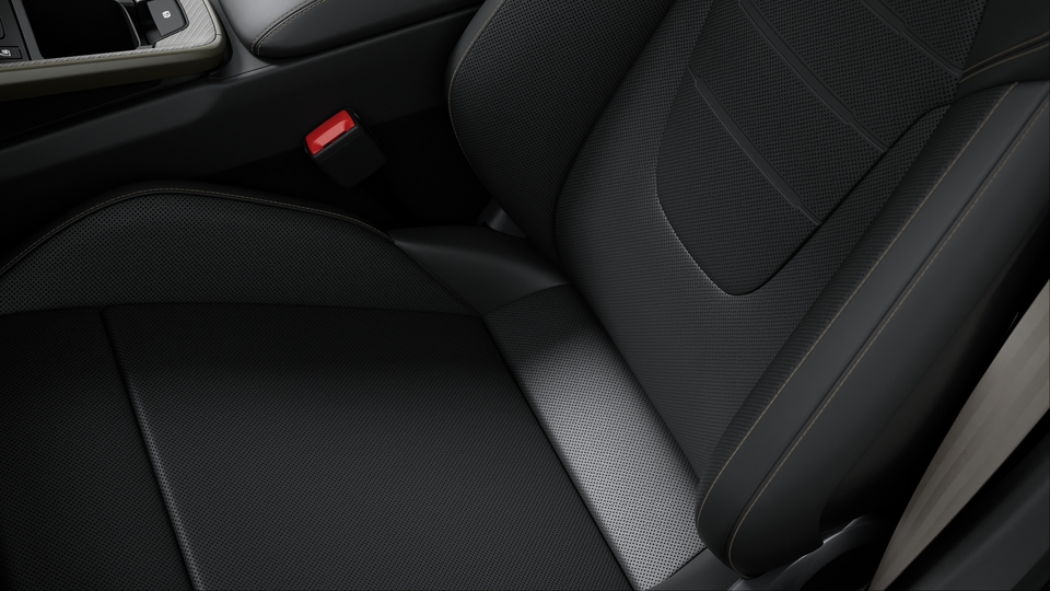 Leather interior Black with Interior Package Turbonite