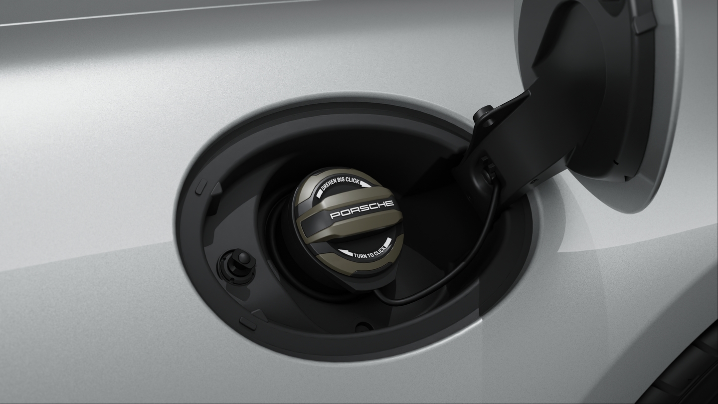 Exclusive Design Fuel Filler Cap in Turbonite