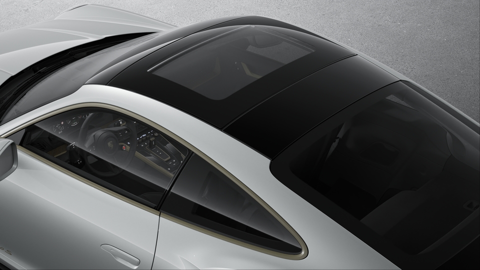 Electric slide/tilt glass sunroof