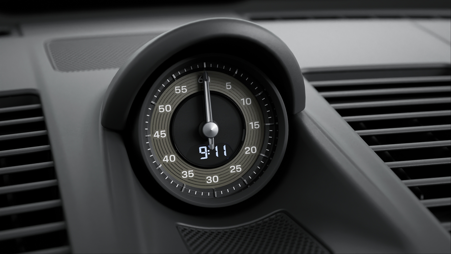 Sport Chrono Package including mode switch, Porsche Track Precision App & tyre temperature display