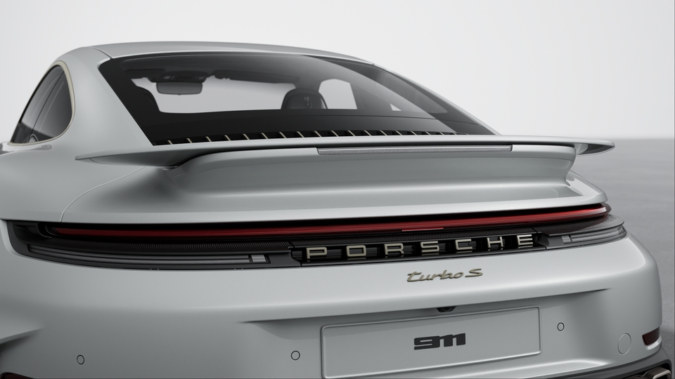 Taillight strip with ‘PORSCHE’ lettering