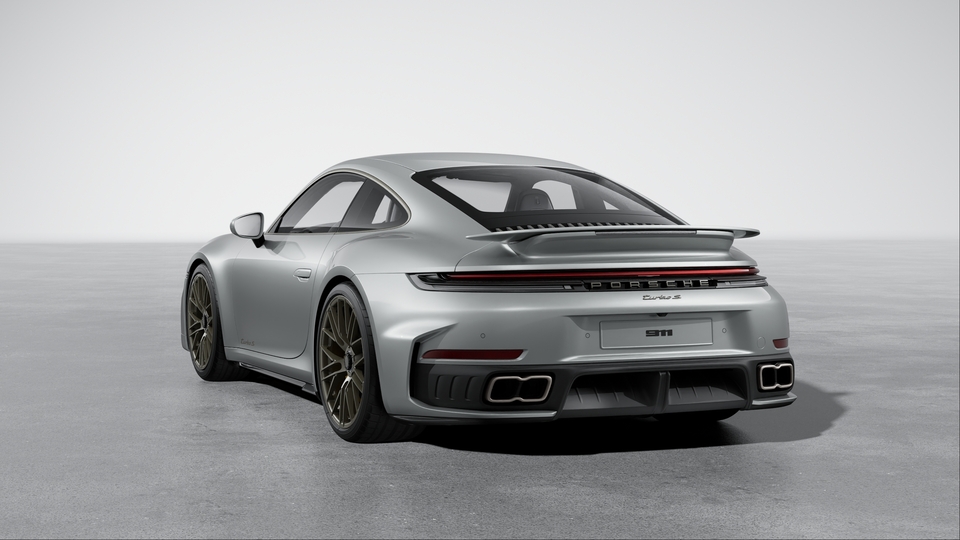 'PORSCHE' lettering in Turbonite