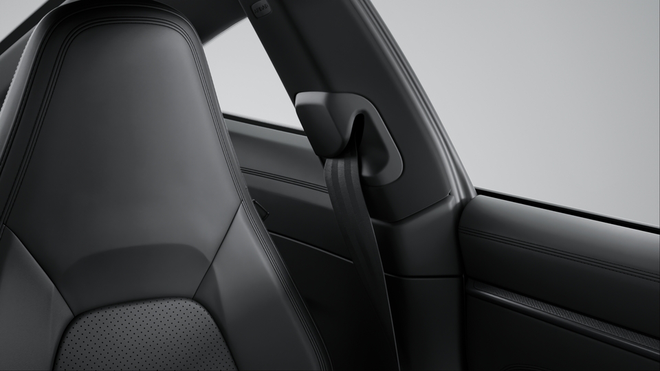 Seat belts in Black