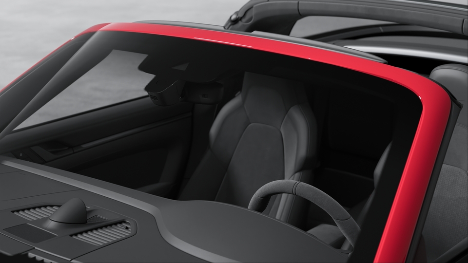 Windscreen with grey top tint