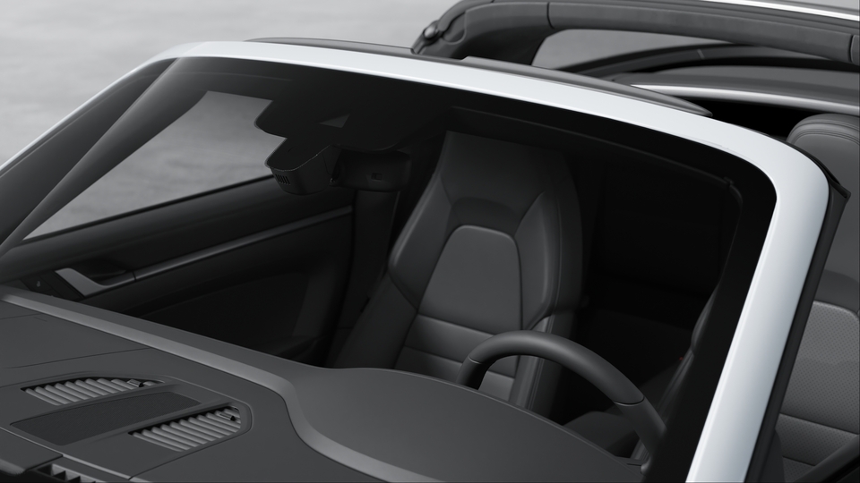 Windshield with Grey Top Tint