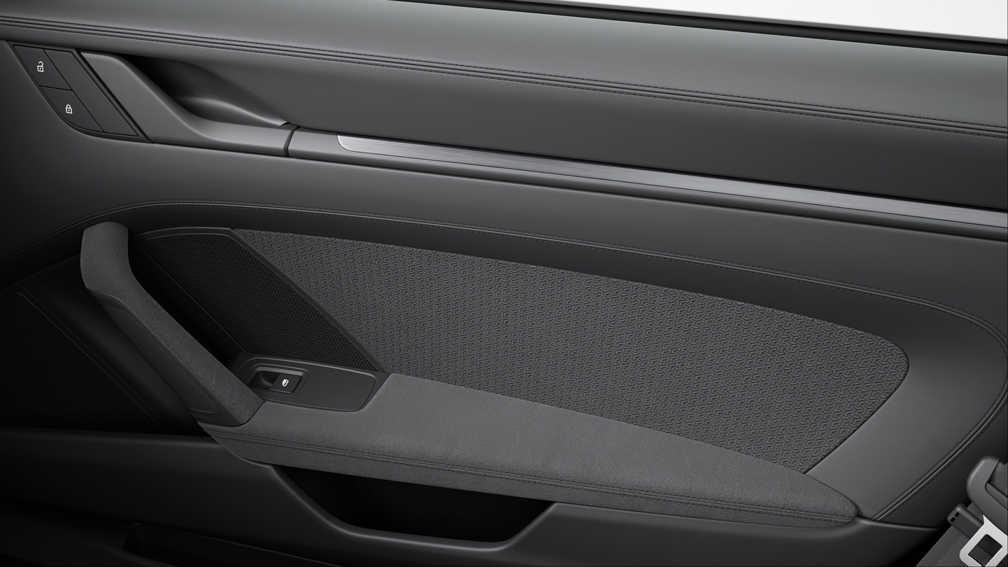 Race-Tex Interior Package with extensive items in leather