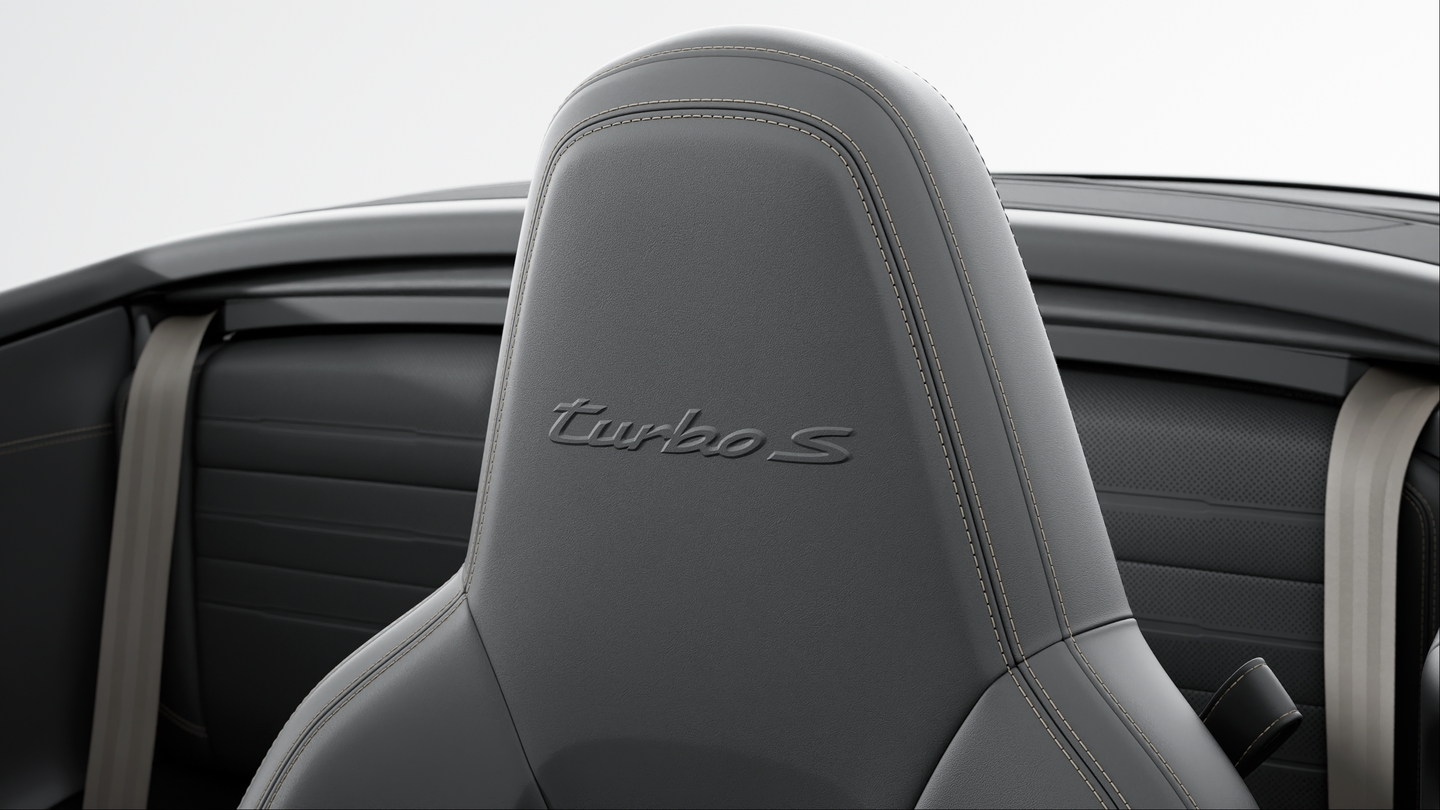 Leather interior Black with Interior Package Turbonite