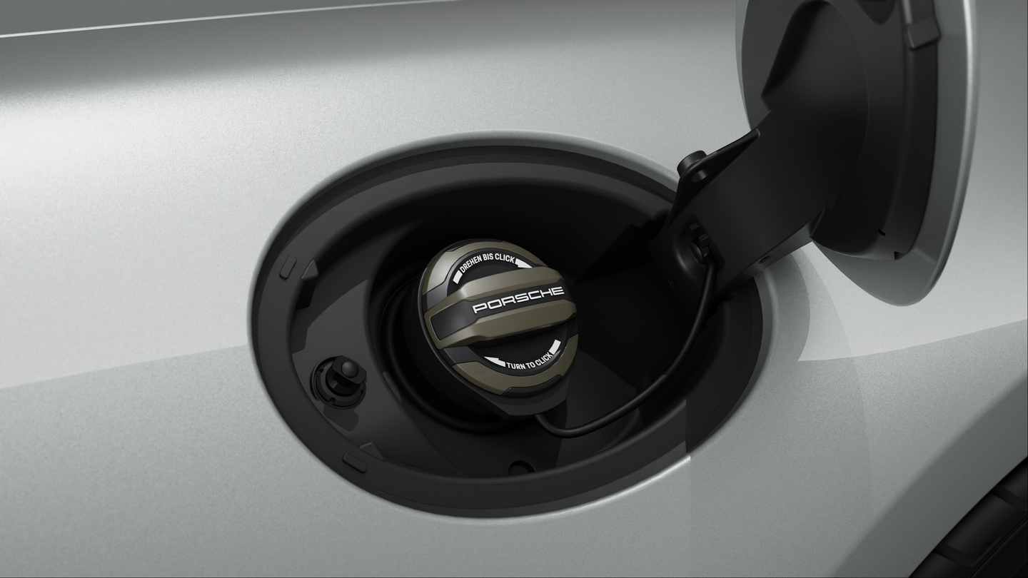Exclusive Design Fuel Filler Cap in Turbonite