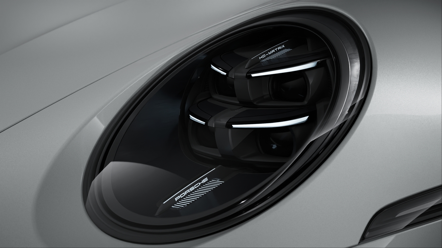 Tinted HD-Matrix LED Main Headlights