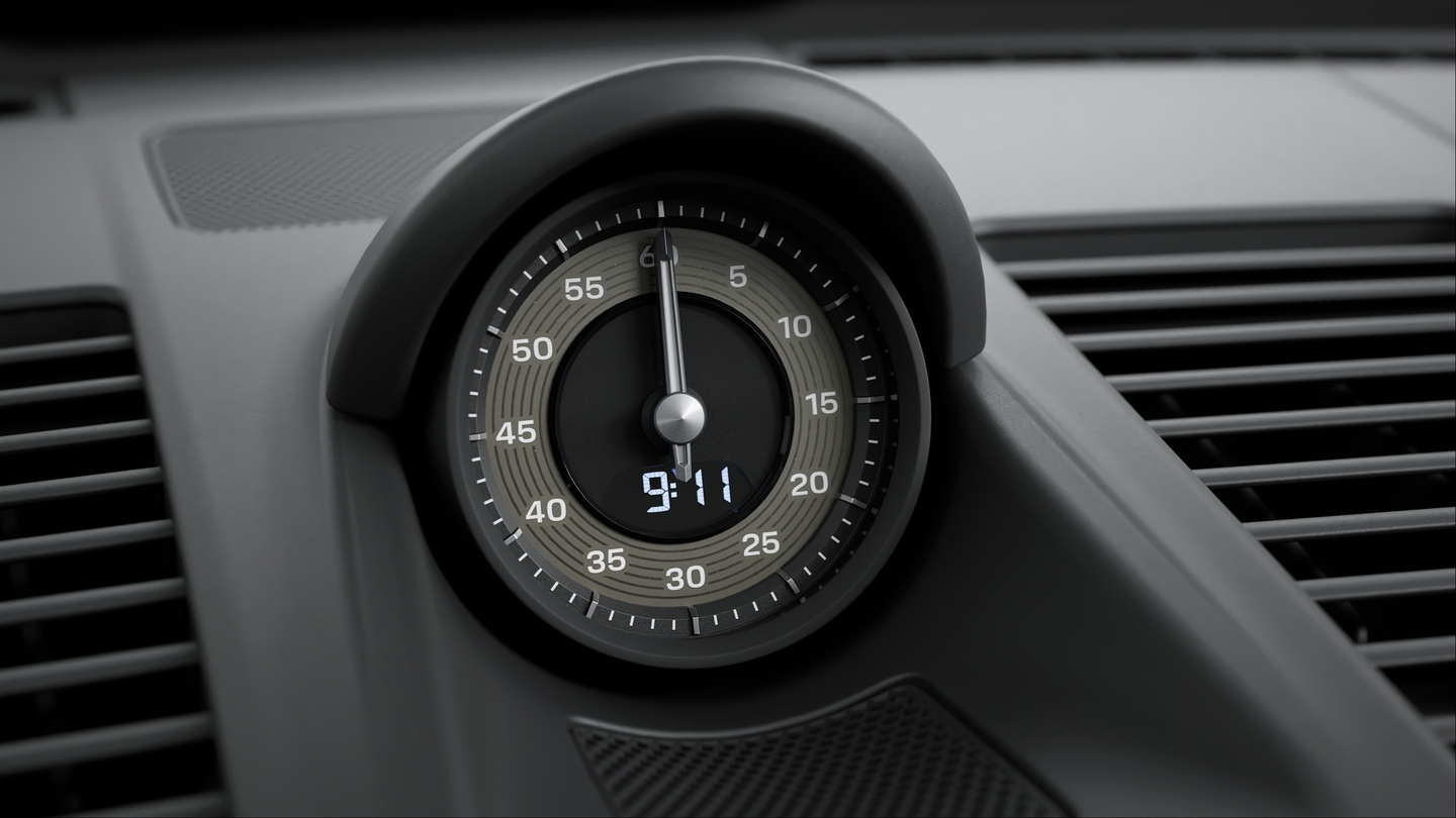 Sport Chrono Package including mode switch, Porsche Track Precision App & tyre temperature display