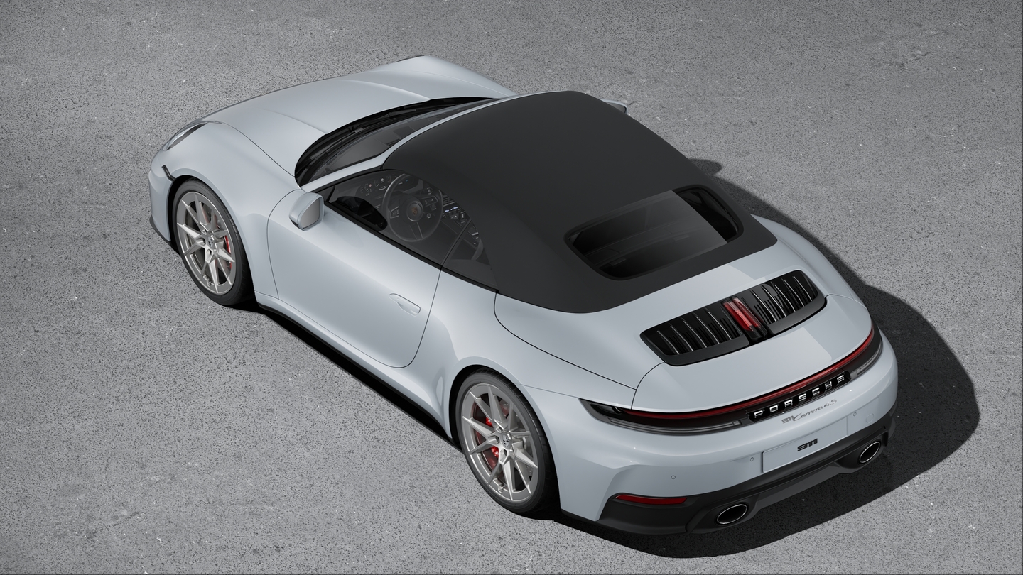 Cabriolet Roof in Black