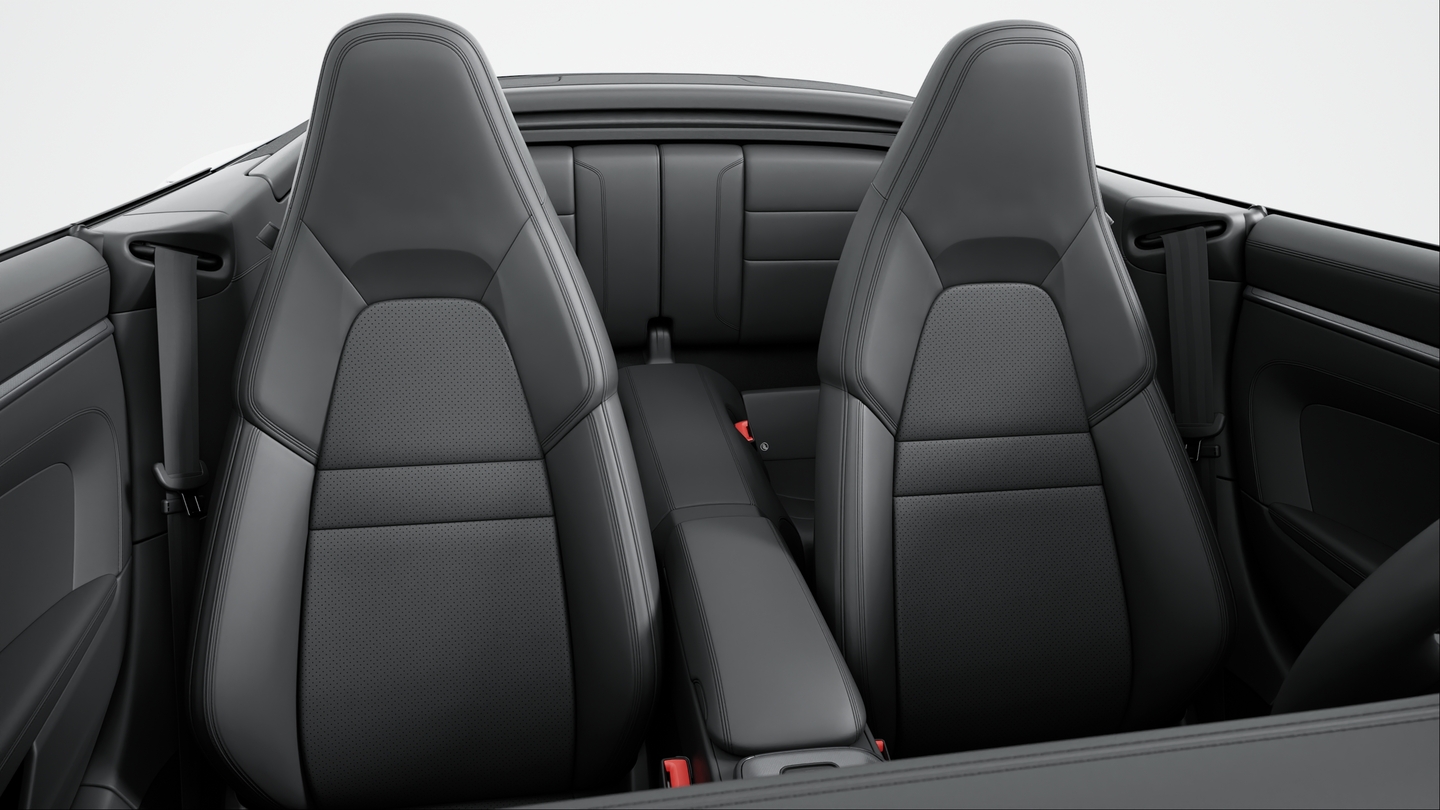 Deletion of model logo embossed on headrests