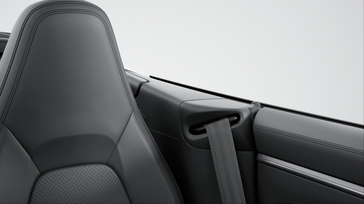 Seat belts in Black