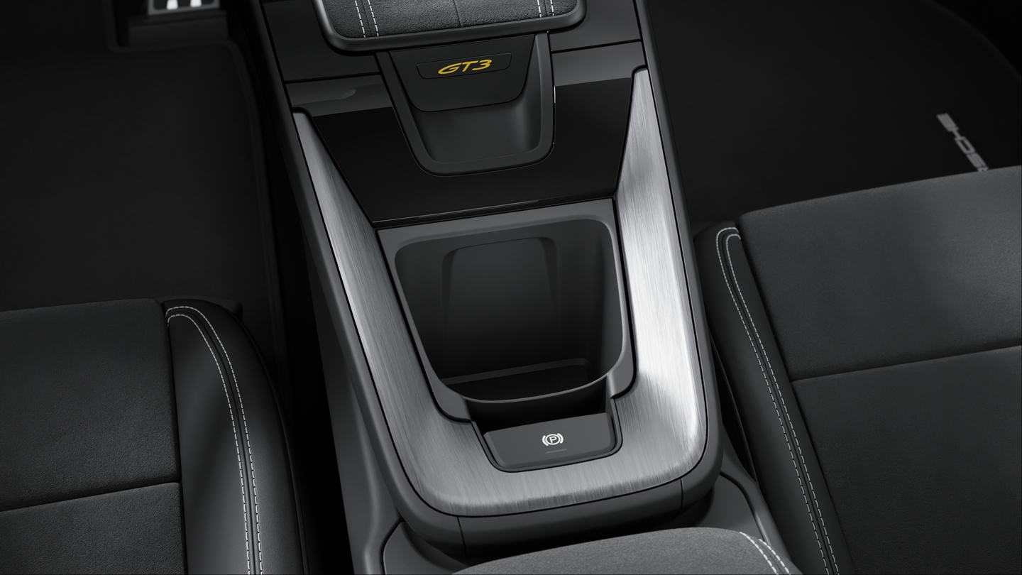Interior Package brushed aluminium in Anthracite