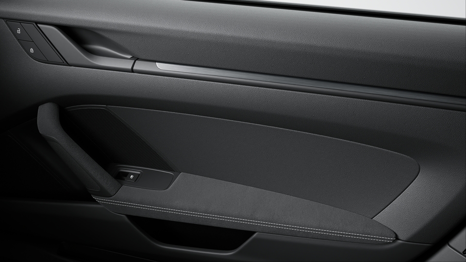 Interior Package brushed aluminium in Anthracite