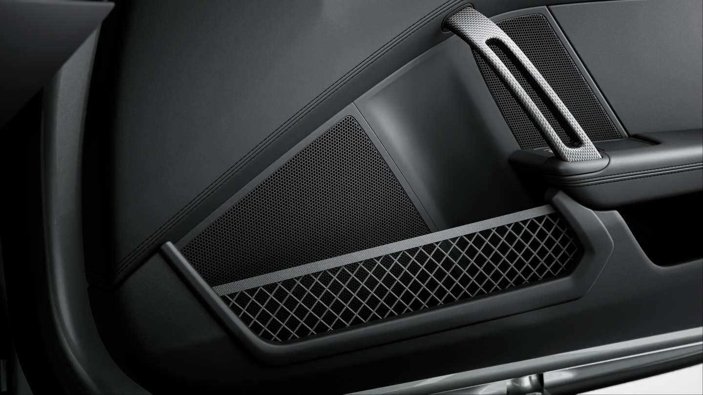 黑色轻量化外部组件