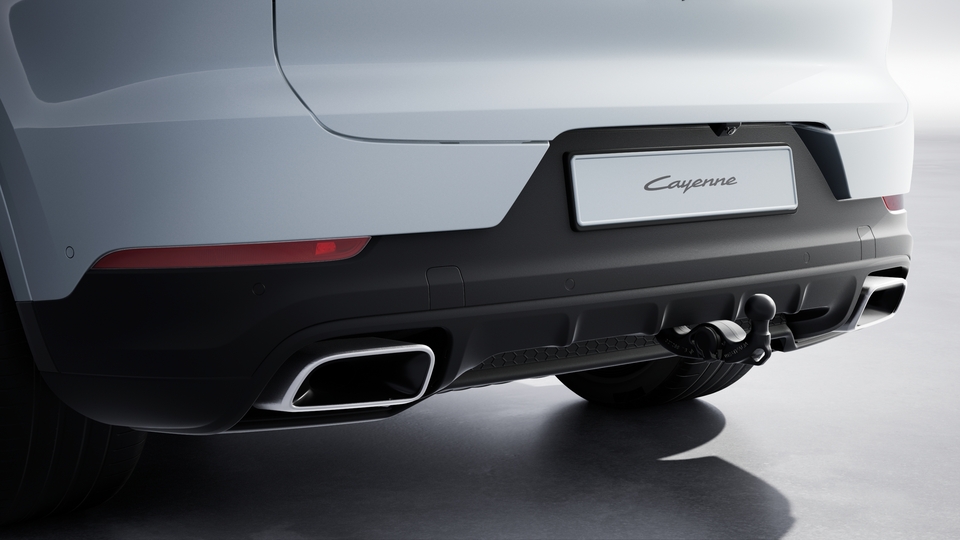 Electrically extending towbar system