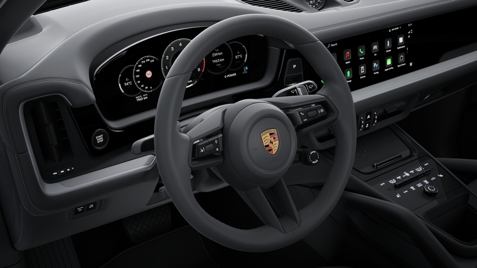Heated Multifunctional Steering Wheel with Shift Paddles
