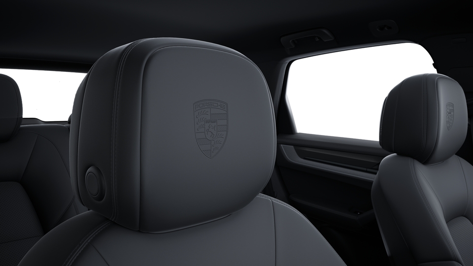 Porsche Crest on headrests