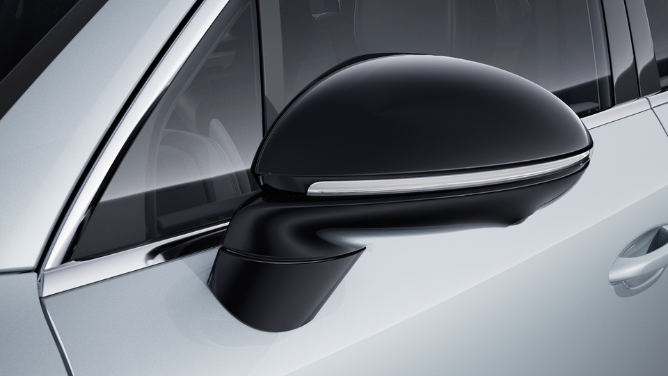 Exterior mirrors painted in Black (high-gloss)