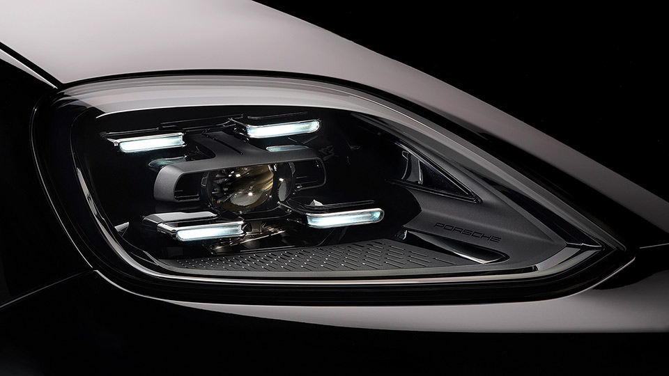 Matrix LED headlights