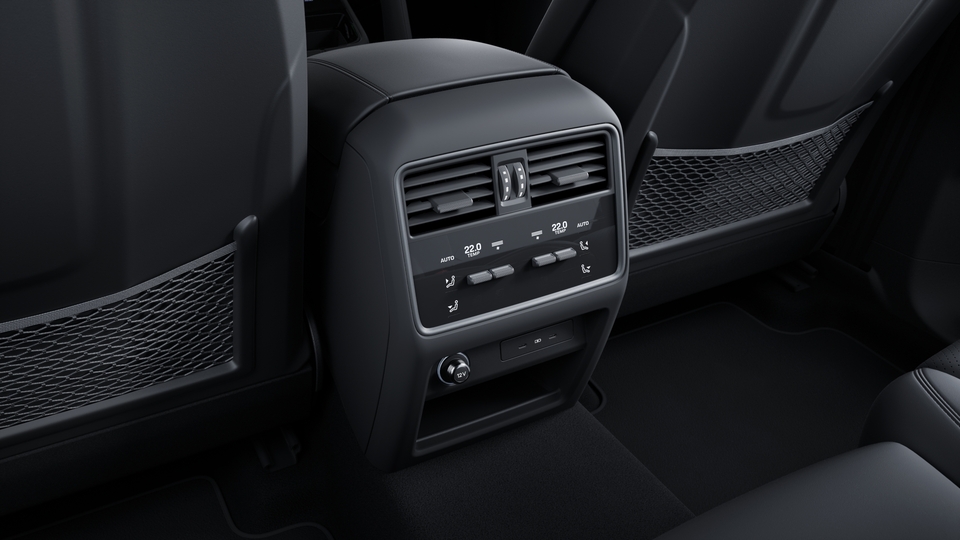 Four-zone automatic climate control