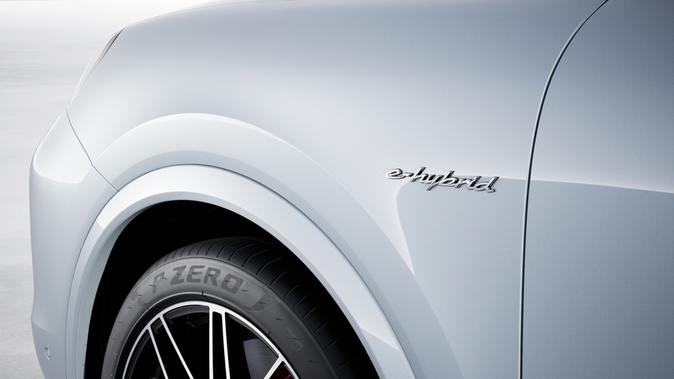 Silver coloured model designation