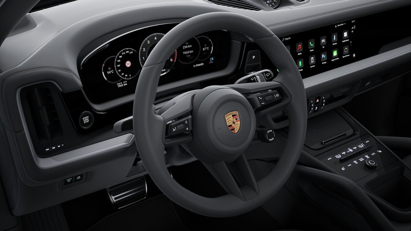 Heated Multifunctional Steering Wheel with Shift Paddles