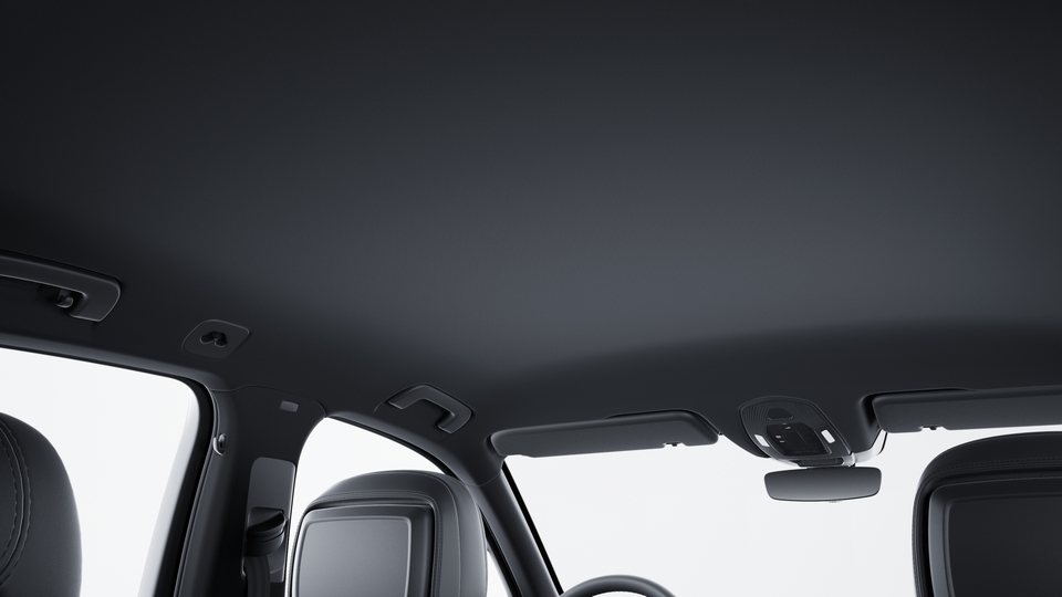 Fabric roof lining