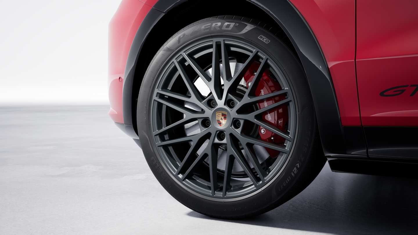 21-inch RS Spyder Design wheels in Anthracite Grey