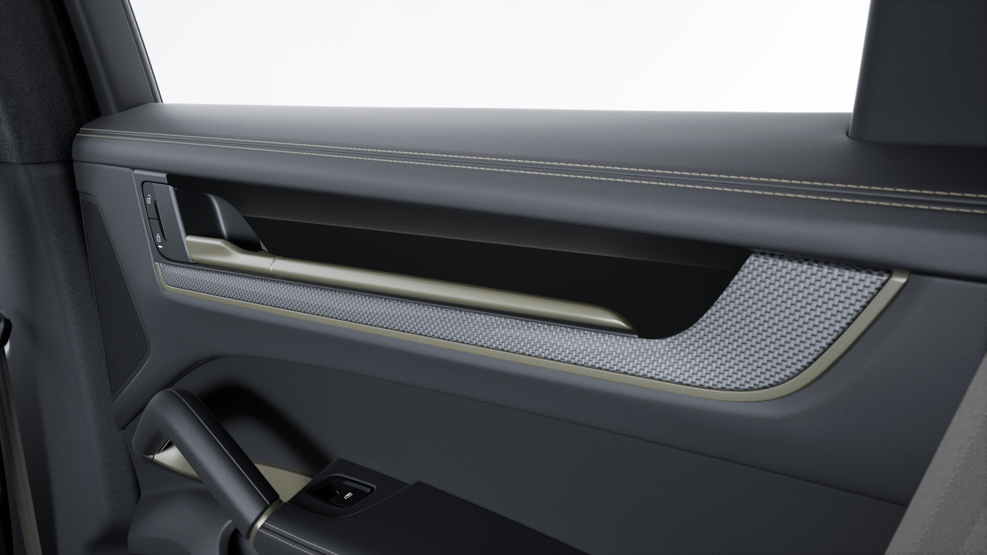 Leather interior Black with Interior Package Turbonite