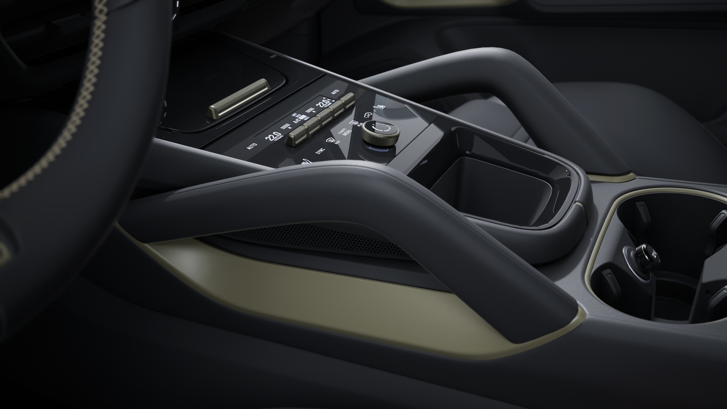 Leather interior Black with Interior Package Turbonite