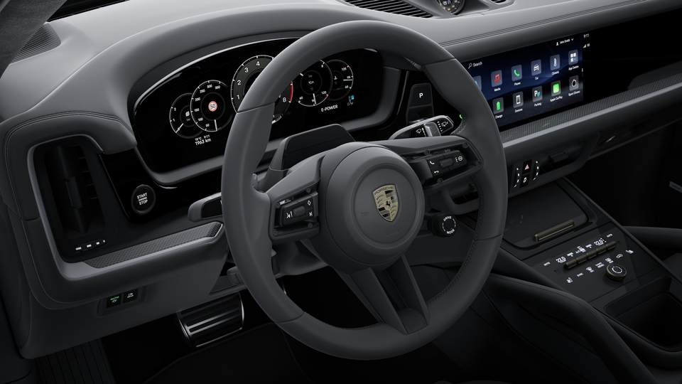 GT Sports steering wheel including steering wheel heating and Mode-switch