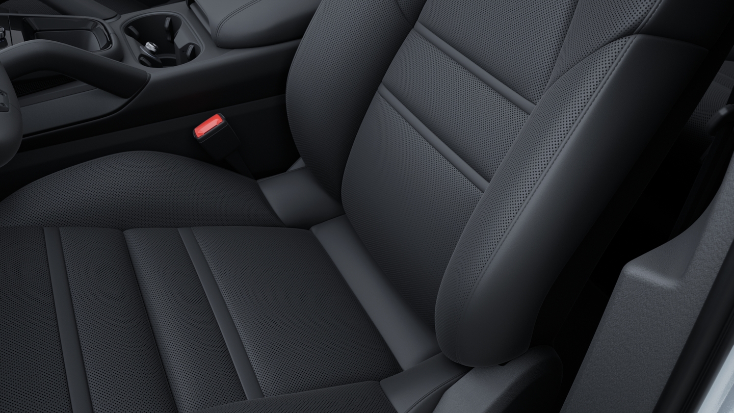 Massage function (front) including seat ventilation (front and rear)