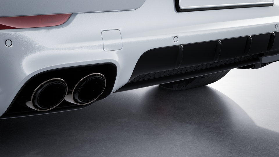 Sports tailpipes in Dark Bronze