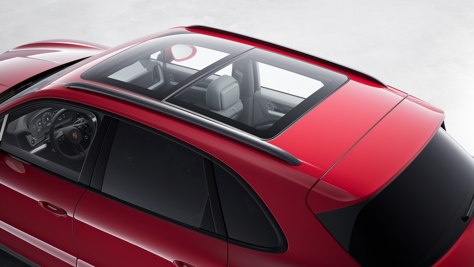 Roof rails in Black aluminium