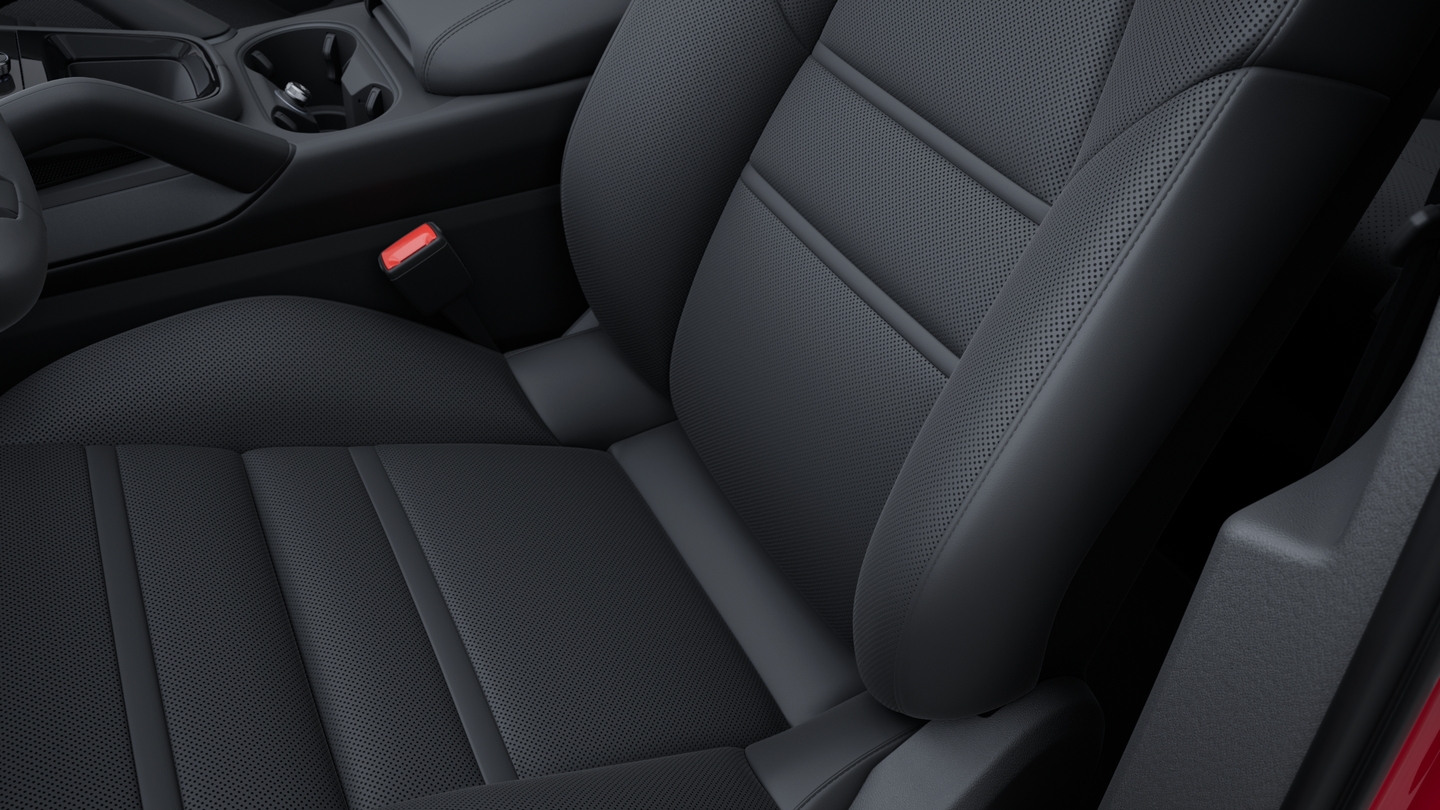 Massage function front including seat ventilation front