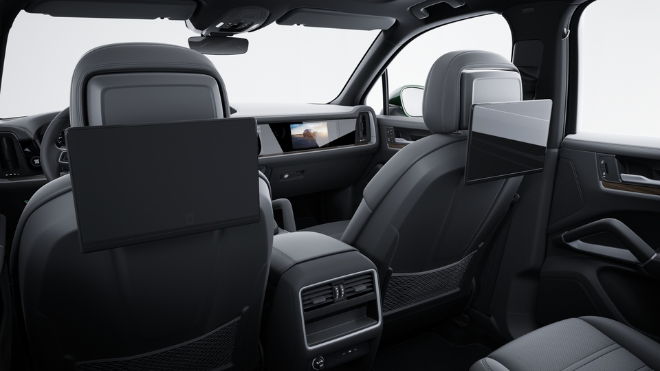 Porsche Rear Seat Entertainment