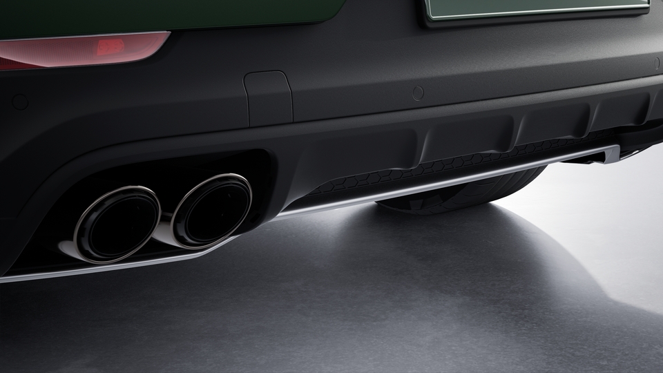 Sports tailpipes in Dark Bronze