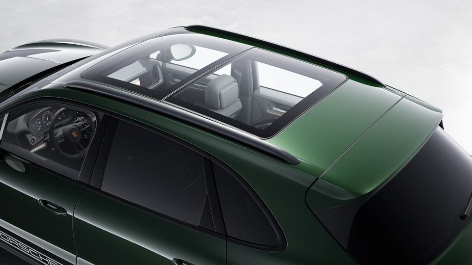 Roof rails in Black aluminium